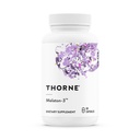 THORNE - Melaton-3-3 mg συμπλήρωμα μελατονίνης - Υποστηρίζει τους κανονικούς κυκλαδικούς ρυθμούς, τον ξεκούραστο ύπνο και την χαλάρωση* - NSF Certified for Sport - Γλουτένη, γαλακτοκομικά & χωρίς σόγια - 60 κάψουλες