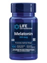 Life Extension Melatonin, 300 mcg, Gentle Sleep Support, Healthy circadian Rhythms, Cellular Defense, Gluten-Free, Non-GMO, Vegetarian, 100 Capsules