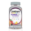 Centrum MultiGummies for Women 50 Plus, Multivitamin/Multimineral Supplement with Vitamins D3, E, B6, and B12, Assorted Fruit Flavor - 140 Count