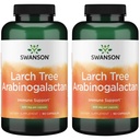Swanson Larch Tree Arabinogalactan 500 mg 90 Caps (2 Pack)