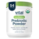 Hyperbiotics Vital Nutrients Organic Prebiotic Fiber Powder | Supports Gut Health and Digestive Regularity | Soluble Fiber Supplement for Women and Men | Vegan Organic Fiber Powder | 54 Servings