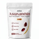 Zeria Astaxanthin 12mg, Natural Microalgae Antioxidant Supplements, Helps Protect Cells from Oxidative Stress, Skin Firmness & Elasticity, Promotes Healthy Skin and Eyes, 150 Softgels