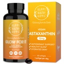 Astaxanthin Supplement 12mg | Plant-Based Antioxidant for Skin Hydration, Elasticity & Radiant Glow | From Algae Extract | Non-GMO, Vegan, Made in USA | 2 Month Supply, 60 Softgels