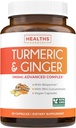 Turmeric and Ginger Supplement (Non-GMO) 1980mg Serving - Turmeric Curcumin with Black Pepper Bioperine, Ginger Extract, and 95% Curcuminoids Powder - Tumeric Joint Supplement - 90 Κάψουλες