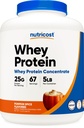 Nutricost Whey Protein Concentrate Powder (Pumpkin Spice) 5 LB - 25g of Protein, GMO-Free, Gluten-Free, 67 Servings
