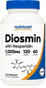 Nutricost Diosmin with Hesperidin (1000mg) 120 Capsules - Diosmin Complex, Vegan, GMO-Free, Gluten-Free, 60 Servings
