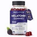 10mg Melatonin Gummies 45 Days Supply. Melatonin Gummies for Adults. Gelatin-Free, Vegetarian. Support Sleep, Relaxation, Focus, Energy Rejuvenation