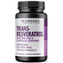 Resveratrol 500mg Per Serving - Trans-Resveratrol Supplement from Japanese Knotweed Root - Vegan, Non-GMO, Gluten Free - 120 Capsules - Supports Longevity, Cellular Health, and Vitality - 60 Servings