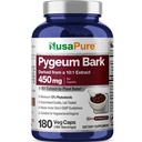 NusaPure Pygeum Bark Capsules, 450 mg, 180 Veg Capsules (Non-GMO, Vegan)