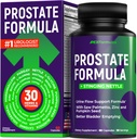 Prostate Health Supplements for Men with Stinging Nettle - Urinary Tract Health & DHT Blocker for Hair Growth - Pumpkin Seed, Saw Palmetto, Pygeum, Lycopene - Mens Multivitamins with Zinc - 60 caps