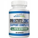 VITAMISAN Prosta Zinc Support Supplement for Men – with Saw Palmetto, Beta Sitosterol, Pygeum, Pumpkin Seed, Zinc & Lycopene – Daily Men’s Wellness Formula – 60 Capsules (2)