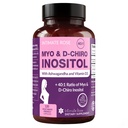 Intimate Rose Myo-Inositol & D-Chiro Inositol Supplement for Women - Hormone Balance & Ovarian Support for Women - Ideal 40:1 Ratio, Vitamin D3 + Ashwagandha