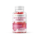 healblend Myo & D-Chiro Inositol Gummies - PCOS Support for Women, Hormone Balance, Fertility & Ovulation - with Methylfolate, Vitamin D3, Zinc, Evening Primrose - Strawberry, Sugar-Free, 60ct (1)