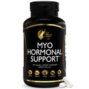 Cocó March N.M.D Myo-Inositol Hormonal Support for Women – Supports Hormone Balance & Menopause Wellness, Energy & Metabolism – Gluten Free, Dairy Free, Vegan – 120 Capsules