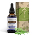 Secrets of the Tribe Wormwood Alcohol-Free Liquid Extract, Wormwood (Artemisia Absinthium) Dried Herb Tincture Supplement (2 FL OZ)