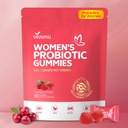 VivoNu Viginal Probiotics for Women, Women Probiotic Gummies, Feminine Balance Gummies, Prebiotic Gummy, Cranberry Probiotics for Woman Vaginigal Health, Yeast Ph Balance| 60 Gummies