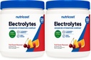Nutricost Electrolyte Complex Powder (120 Servings, Fruit Punch) - Hydration Supplement Drink Mix with Vitamins and Minerals (Pack of 2)