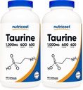 Nutricost Taurine 1000mg, 400 Capsules (Pack of 2)