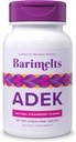 Barimelts ADEK - 60 Fast-Dissolving Tablets (2-Month Supply) - Sugar-Free Bariatric Vitamins for Women Including Vitamin A, Vitamin D, Vitamin E & Vitamin K, Natural Strawberry Flavor​