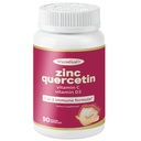 Quercetin with Vitamin C and Zinc,Support Immune, | Quercetin 500mg, Vitamin C 500mg, Zinc 50mg (Picolinate, Citrate, Glycinate, Gluconate),90 Capsules