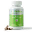 Women’s Cycle Ease – PMS and Menstrual Support Inspired by Chinese Herbal Wisdom for Hormonal Balance & Monthly Cycle Comfort – with Dong Quai & Notoginseng – Made in USA – 60 Vegan Capsules