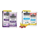 Garden of Life Dr Formulated Probiotics Mood+ for Emotional Wellbeing, Kids+ Organic Probiotics for Immune & Digestive Health, 60 & 30 Count