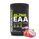 NutraBio Alpha EAA - All-Day Amino Acids for Muscle Growth and Hydration - Essential Amino Acids with Nootropics & Adaptogens- Full Spectrum EAA BCAA Powder - 30 Servings - Dragon Fruit