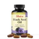 Balen Black Seed Oil Capsule, 1380mg-80 Count Softgels, Nigella Sativa Capsules, Organic Cold Pressed for Immune Joint Digestive Support, Non GMO, Herbal Formule