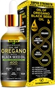 Oil Of Oregano With Black Seed Oil - 400 Servings, 2 in 1 Wild Organic Oregano Oil with Black Seed Oil for Immune & Digestive Support – Non-GMO, Gluten-Free Drops – Herbal Wellness Supplement