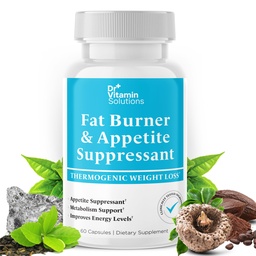 Fat Burner για γυναίκες και άνδρες - Ορεκτικό Καταπραϋντικό για απώλεια βάρους - Χάπια w/Μεταβολισμός Ενίσχυση Θερμογόνο συμπλήρωμα απώλειας βάρους - Περιλαμβάνει Chromium & Πράσινο εκχύλισμα τσαγιού - 60 κάψουλες