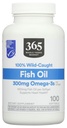 365 By Whole Foods Market Fish Omega Full Size 1000Mg, 100 Count