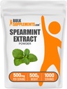BulkSupplements.com Spearmint Extract Powder - Food-Grade Spearmint Powder, Herbal Supplement - Vegan & Gluten Free, 500mg per Serving, 250g (8.8 oz) (Pack of 1)