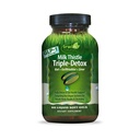 Irwin Naturals Milk Thistle Triple-Detox — Advanced Liver & Detox Support, 60 Liquid Softgels