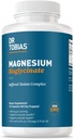 Dr. Tobias Magnesium Bisglycinate, High Absorption Magnesium Buffered Chelate Complex, 200 mg per Capsule, Supports Energy, Muscle, Bone & Joint Health, Non-GMO Magnesium Supplement, 120 Capsules