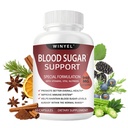 Blood Sugar Complex Supplement - with Cinnamon, Bitter Melon, Chromium, Mulberry, Alpha Lipoic Acid, 60 Capsules