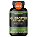 Gade Nutrition Quercetin Phytosome with Bromelain I Purified 95% I 50X Higher Absorption - Most Effective Form of Quercetin with Bromelain I Made in USA -Supplement for Men and Women