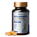 Glucosamine Chondroitin Supplement Advanced Joint & Cartilage Formula, Supports Healthy Joints, Mobility & Cartilage, with MSM, Curcumin 95%, Sodium Hyaluronate, Calcium, Bone, Collagen, Vitamin K2