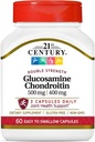 21st Century Glucosamine 500Mg & Chondroitin 400Mg Capsules 60 Ct (3 Pack)
