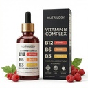 Vitamin B Complex for Men & Women - Riboflavin B2, B3, B5, B6, B12 | B-Complex Supplement - Nerve Pain, Energy, Brain & Heart Support - Made in USA, 60 Servings