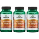 Swanson Activated B-Complex - High Potency and Bioavailability (60 Veggie Capsules) (3 Pack)