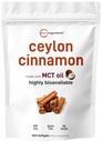 Micro Ingredients Ceylon Cinnamon, 300 Softgels | Cinnamon Supplements with MCT Oil | Non-GMO, Gluten Free
