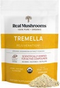 Real Mushrooms Tremella Mushroom Powder – Organic Tremella Extract from Fruiting Body – for Daily Wellness Routine – Vegan, Non-GMO, No Fillers – 60 Servings Mushroom Blend Συμπληρώματα