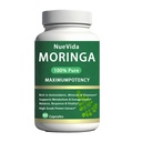 Cortivia Pure Moringa Capsules | NueVida Organic Miringa Leaf Powder | Joint Support Supplement for Healthy Joints | Boosts Energy & Immunity | Non-GMO, Vegan, 90 Capsules
