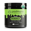 Organic Moringa Oleifera Leaf Powder Capsules 1000mg - for Immune Support, Lactation Support & Skin Health | USDA Organic Certified | Non GMO | Gluten Free | Vegan - 120 Veg Capsules