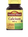 Nature Made Calcium 600 mg με βιταμίνη D - 120 δισκία από τη φύση Made