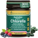Biogenesis Organic Chlorella Tablets – 300 Count (500mg) Mixed Berries | Australian Grown | BioDynamic Cracked Cell Wall | Rich in Chlorophyll, Vitamins & Minerals | Immunity | Vegan Tablets