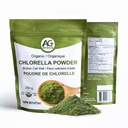 Organic Chlorella Powder, Broken Cell Wall Chlorella for Daily Detox & Wellness, Canada Organic, Vegan, Non-GMO, 250g