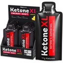 Ketone XL No Caffeine Exogenous Ketones Energy Shots – 10 Pack of Caffeine-Free Energy Drinks with 11g Ketones Per Shot – Sugar Free, Salt Free, Clean Ketone Energy (Lemonade)