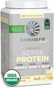 Sunwarrior Organic Plant Based Protein Powder 