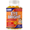 Eye Bright Lutein Gummies for Kids & Teens– Eye Vitamins with Lutein & Zeaxanthin – Eye Health Supplements for Vision Support – Vitamins for Eye Health & Macular Support – 60 Gummies